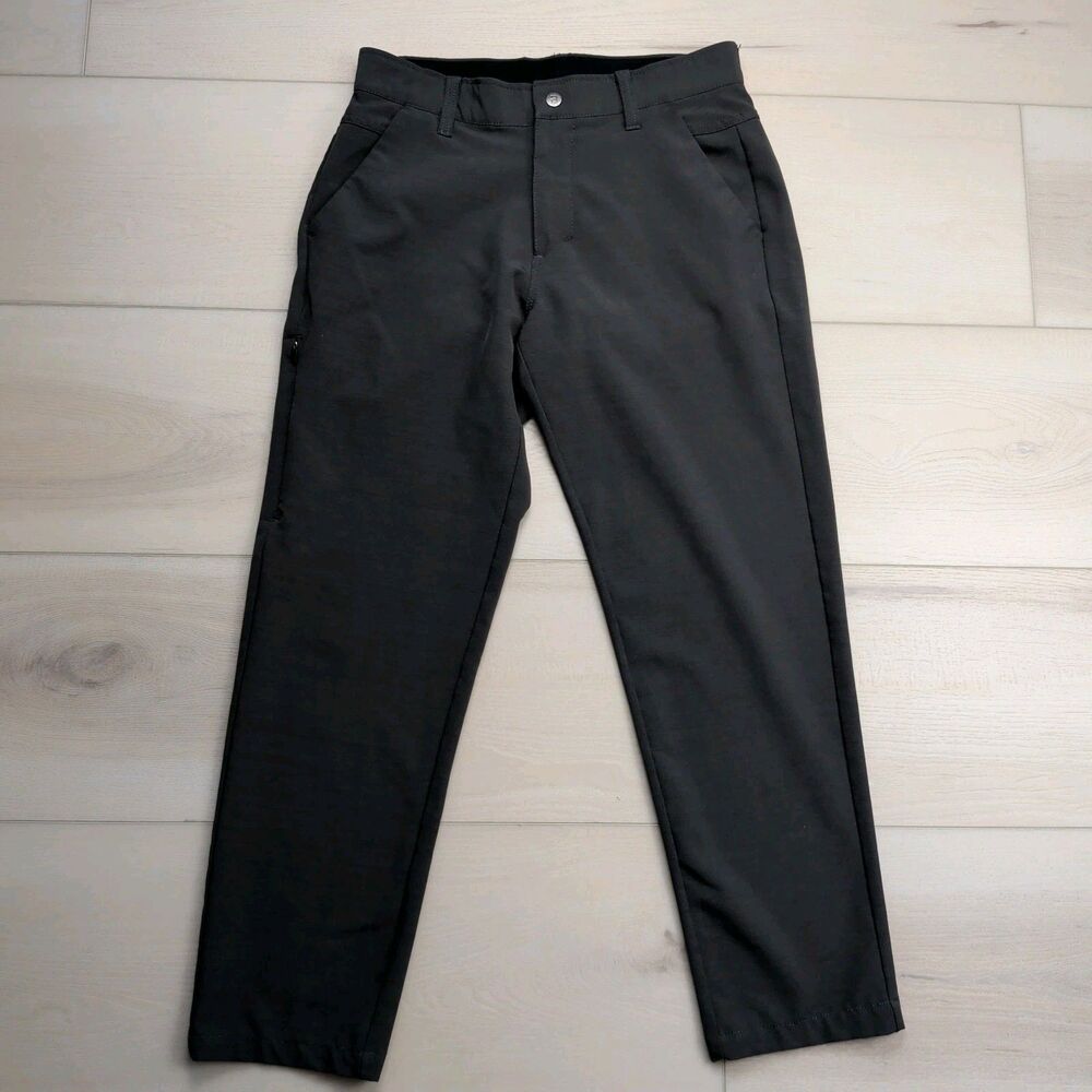 BYLT Kinetic Everyday Pant Mens 29x26 Charcoal Gray‎ Performance Stretch EUC